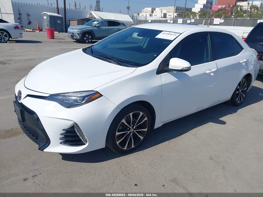 2017 Toyota Corolla VIN 5YFBURHE0HP722586 IAAI salvage auction — LEFT SIDE, Salvage Title, sold $1,450 on 2026-07-29 (photo 2)