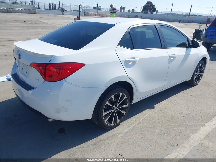 2017 Toyota Corolla VIN 5YFBURHE0HP722586 IAAI salvage auction — LEFT SIDE, Salvage Title, sold $1,450 on 2026-07-29 (photo 4)
