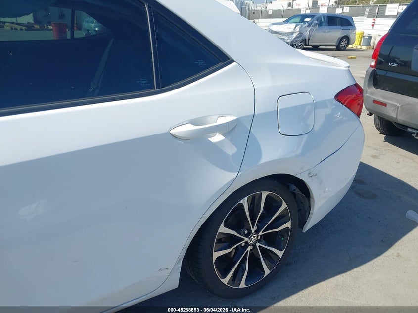 2017 Toyota Corolla VIN 5YFBURHE0HP722586 IAAI salvage auction — LEFT SIDE, Salvage Title, sold $1,450 on 2026-07-29 (photo 6)