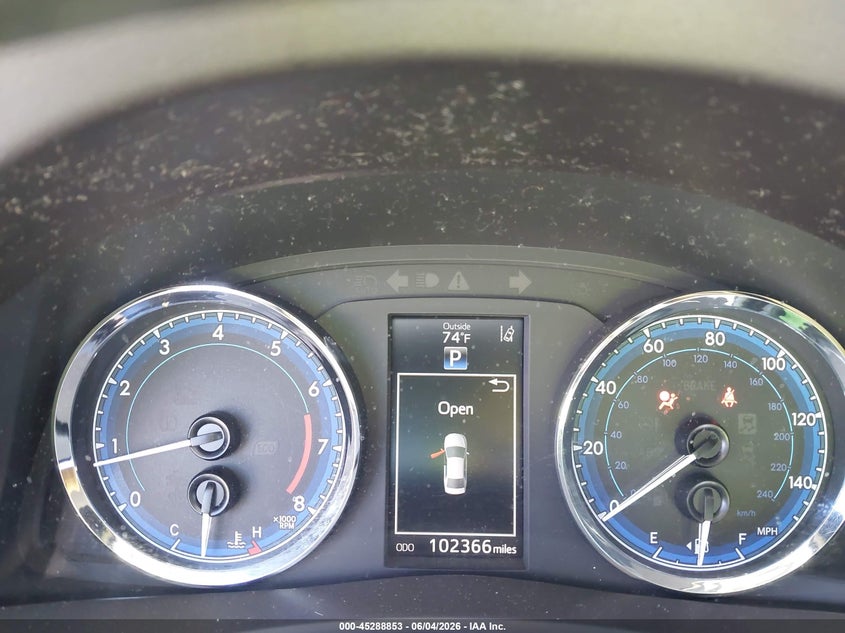 2017 Toyota Corolla VIN 5YFBURHE0HP722586 IAAI salvage auction — LEFT SIDE, Salvage Title, sold $1,450 on 2026-07-29 (photo 7)