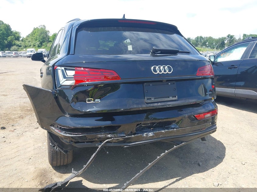 2025 Audi Q5 VIN WA1ABAFY8S2026204 IAAI salvage auction — REAR END, Salvage (Idaho), sold $10,600 on 2026-07-30 (photo 6)