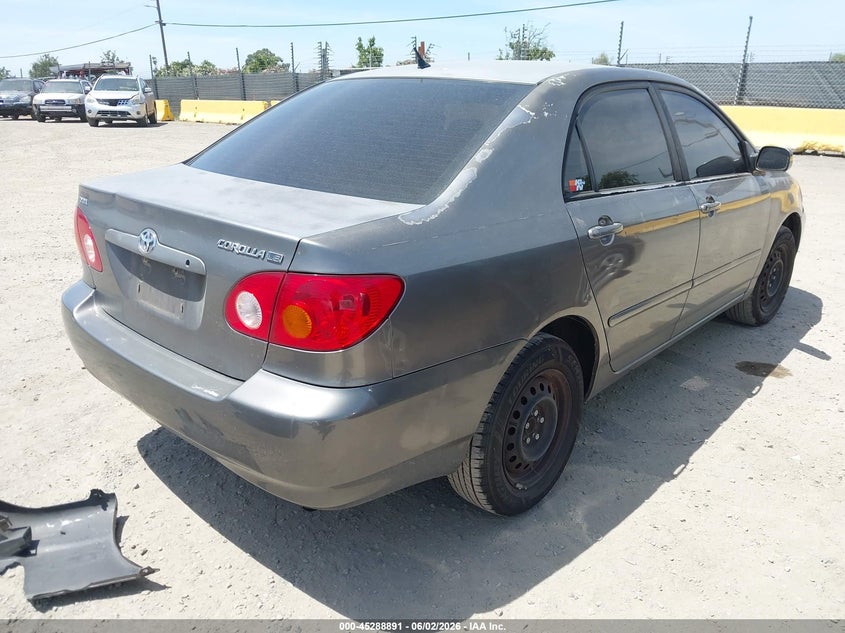 2003 Toyota Corolla VIN 1NXBR32E03Z131141 IAAI salvage auction — NORMAL WEAR, Salvage (California), sold $875 on 2026-07-09 (photo 4)