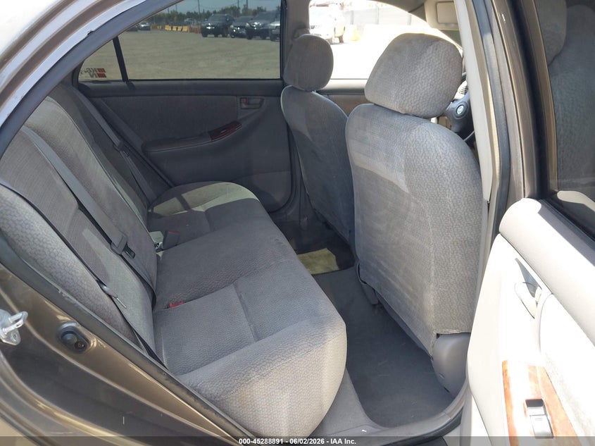 2003 Toyota Corolla VIN 1NXBR32E03Z131141 IAAI salvage auction — NORMAL WEAR, Salvage (California), sold $875 on 2026-07-09 (photo 8)