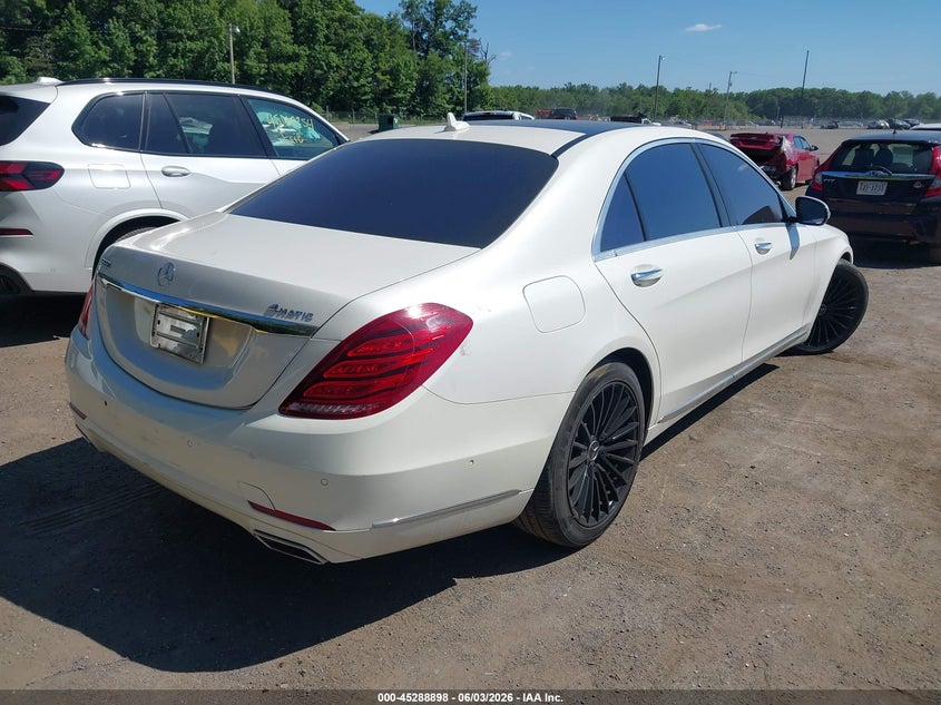 2014 Mercedes-benz S-klasse VIN WDDUG8FB8EA049068 IAAI salvage auction — FRONT END, Salvage Title, sold $8,975 on 2026-07-08 (photo 4)