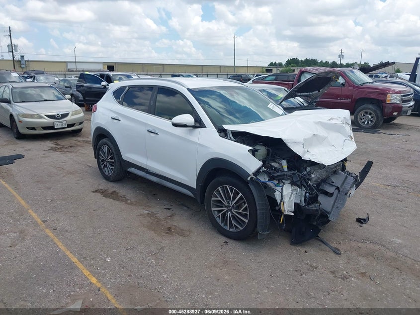 2020 Hyundai Tucson VIN KM8J33AL7LU218869 IAAI salvage auction — FRONT END, Salvage (Texas), sold $2,300 on 2026-07-29 (photo 1)