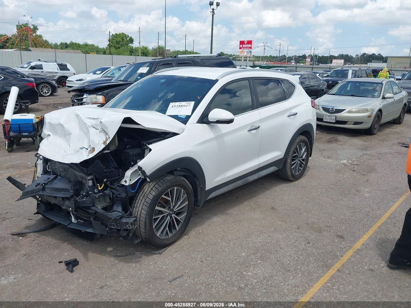 2020 Hyundai Tucson VIN KM8J33AL7LU218869 IAAI salvage auction — FRONT END, Salvage (Texas), sold $2,300 on 2026-07-29 (photo 2)
