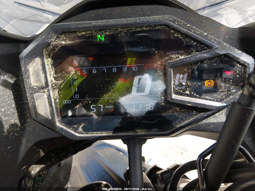 2026 Kawasaki Ninja VIN ML5EXGG1XTDA79504 IAAI salvage auction — ENGINE DAMAGE, Salvage (Massachusetts), sold $1,650 on 2026-07-28 (photo 7)
