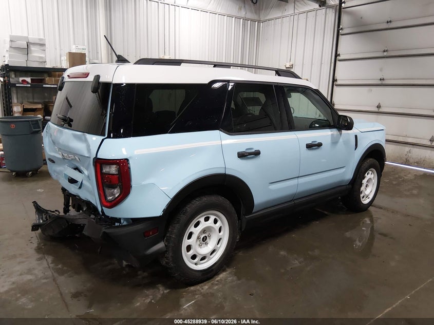 2024 Ford Bronco sport VIN 3FMCR9G61RRE29061 IAAI salvage auction — REAR END, Salvage (Iowa), sold $9,000 on 2026-07-28 (photo 4)