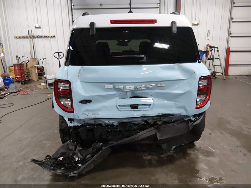 2024 Ford Bronco sport VIN 3FMCR9G61RRE29061 IAAI salvage auction — REAR END, Salvage (Iowa), sold $9,000 on 2026-07-28 (photo 6)
