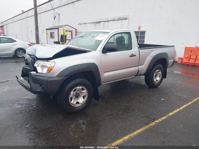 2012 Toyota Tacoma VIN 5TFPX4EN9CX011693 IAAI salvage auction — FRONT END, Salvage (Oregon), sold $1,550 on 2026-07-31 (photo 2)