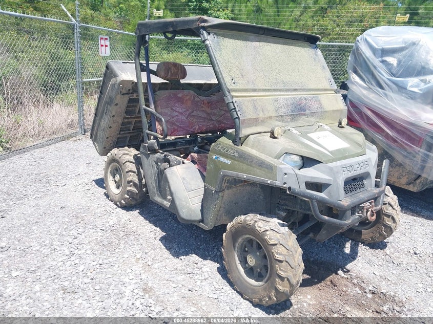 2010 Polaris Ranger VIN 4XATY76A7A4906341 IAAI salvage auction — NORMAL WEAR, Clear (Louisiana), sold $125 on 2026-07-10 (photo 1)