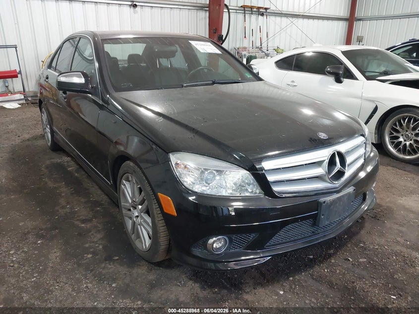 2009 Mercedes-benz C-klasse VIN WDDGF54X49R065367 IAAI salvage auction — ELECTRICAL, Clear (Virginia), sold $325 on 2026-07-23 (photo 1)