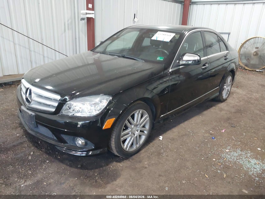 2009 Mercedes-benz C-klasse VIN WDDGF54X49R065367 IAAI salvage auction — ELECTRICAL, Clear (Virginia), sold $325 on 2026-07-23 (photo 2)
