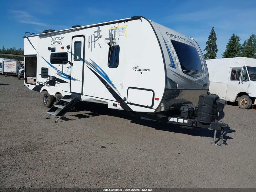 2020 Forest river freedom M-248 rbs VIN 5ZT2FEPB7LW011900 IAAI salvage auction — SIDE, Bill Of Sale (Washington), sold $5,100 on 2026-07-08 (photo 1)