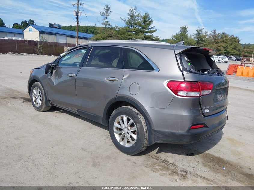 2016 Kia Sorento VIN 5XYPGDA39GG020262 IAAI salvage auction — ROLLOVER, Salvage (Pennsylvania), sold $50 on 2026-07-29 (photo 3)