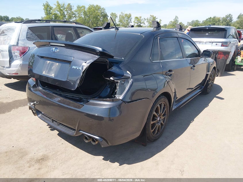 2014 Subaru Impreza wrx VIN JF1GV7F63EG004228 IAAI salvage auction — RIGHT REAR, Salvage Title, sold $2,850 on 2026-07-28 (photo 4)