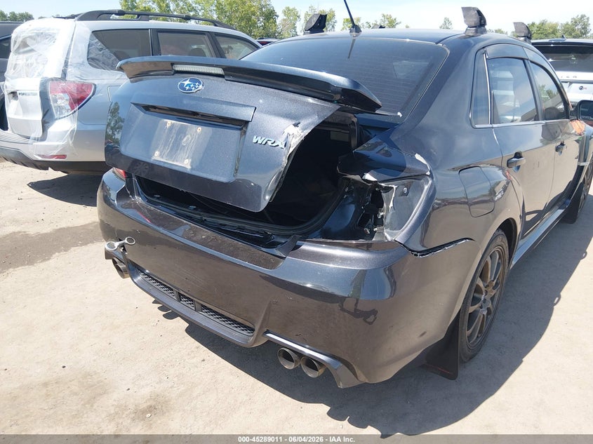 2014 Subaru Impreza wrx VIN JF1GV7F63EG004228 IAAI salvage auction — RIGHT REAR, Salvage Title, sold $2,850 on 2026-07-28 (photo 6)