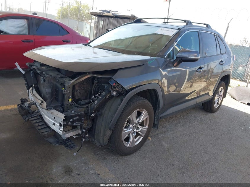 2023 Toyota Rav 4 VIN 2T3W1RFVXPW247806 IAAI salvage auction — FRONT END, Salvage Title, sold $8,700 on 2026-07-29 (photo 2)