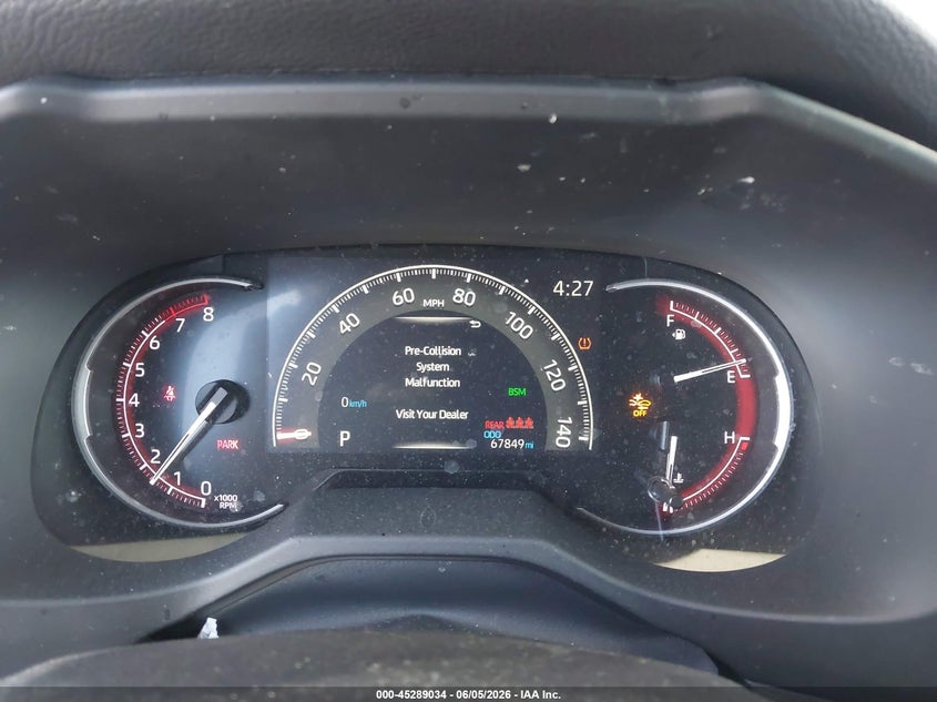 2023 Toyota Rav 4 VIN 2T3W1RFVXPW247806 IAAI salvage auction — FRONT END, Salvage Title, sold $8,700 on 2026-07-29 (photo 7)