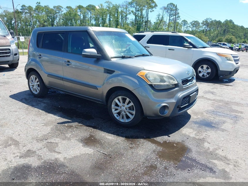 2012 Kia Soul VIN KNDJT2A66C7373100 IAAI salvage auction — NORMAL WEAR, Clear (Georgia), sold $250 on 2026-07-14 (photo 1)