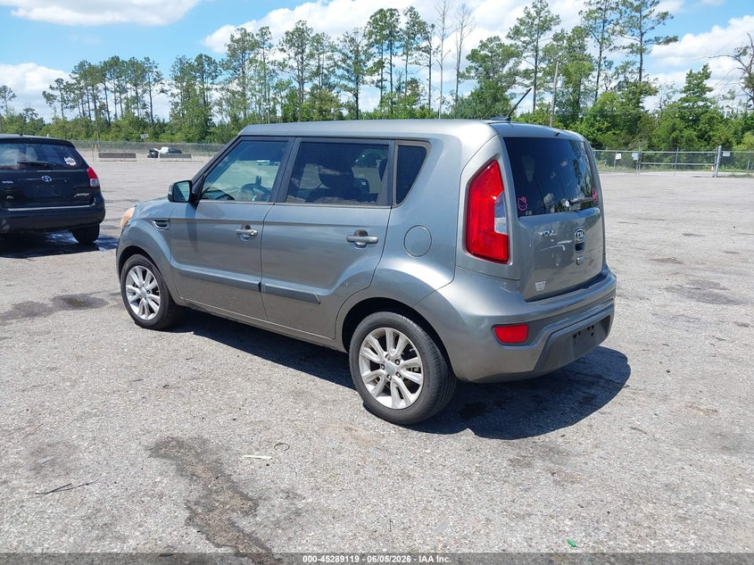 2012 Kia Soul VIN KNDJT2A66C7373100 IAAI salvage auction — NORMAL WEAR, Clear (Georgia), sold $250 on 2026-07-14 (photo 3)