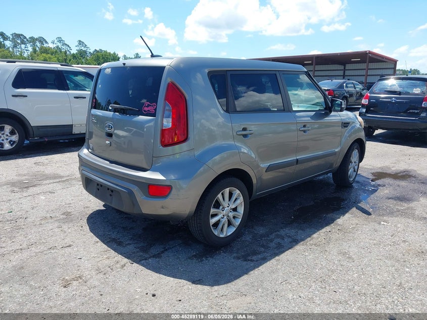 2012 Kia Soul VIN KNDJT2A66C7373100 IAAI salvage auction — NORMAL WEAR, Clear (Georgia), sold $250 on 2026-07-14 (photo 4)