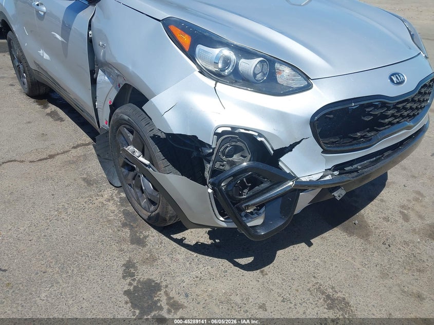 2020 Kia Sportage VIN KNDP6CAC2L7684066 IAAI salvage auction — THEFT, Salvage Title, sold $2,675 on 2026-07-15 (photo 6)