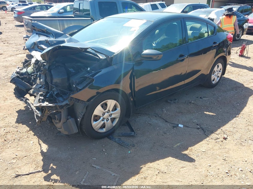 2015 Kia Forte VIN KNAFK4A67F5408924 IAAI salvage auction — FRONT END, Salvage Title, sold $225 on 2026-07-15 (photo 2)
