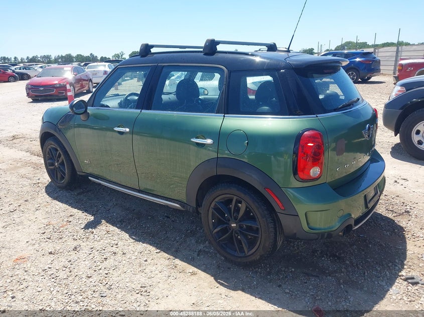 2015 Mini Countryman VIN WMWZC5C53FWP42995 IAAI salvage auction — NORMAL WEAR, Clear (Alabama), sold $650 on 2026-07-21 (photo 3)