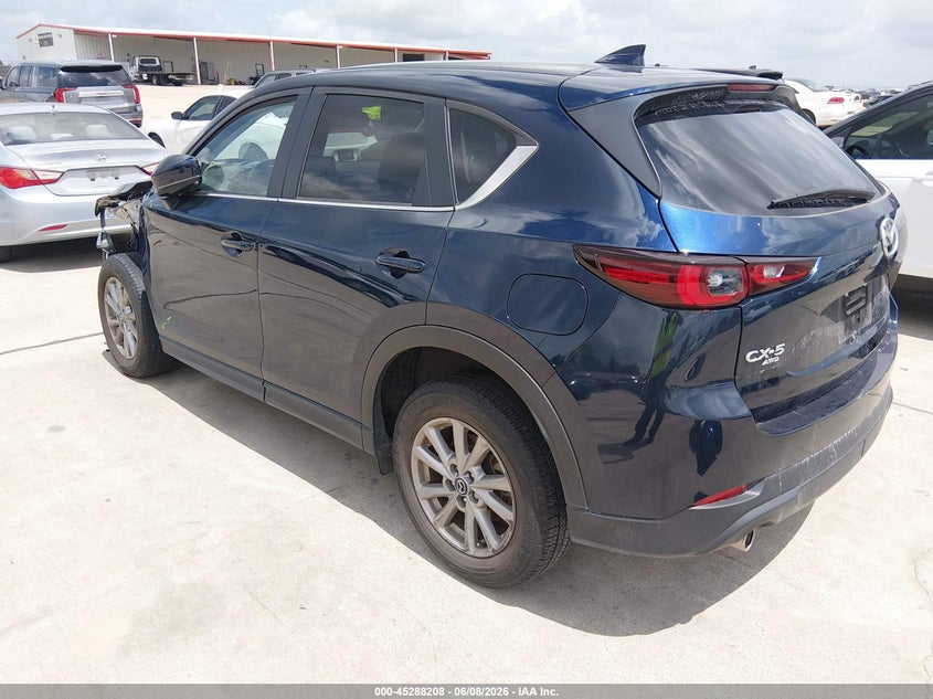 2023 Mazda Cx-5 VIN JM3KFBCM9P0149008 IAAI salvage auction — LEFT FRONT, Original (Texas), sold $11,525 on 2026-07-31 (photo 3)