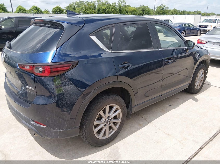 2023 Mazda Cx-5 VIN JM3KFBCM9P0149008 IAAI salvage auction — LEFT FRONT, Original (Texas), sold $11,525 on 2026-07-31 (photo 4)