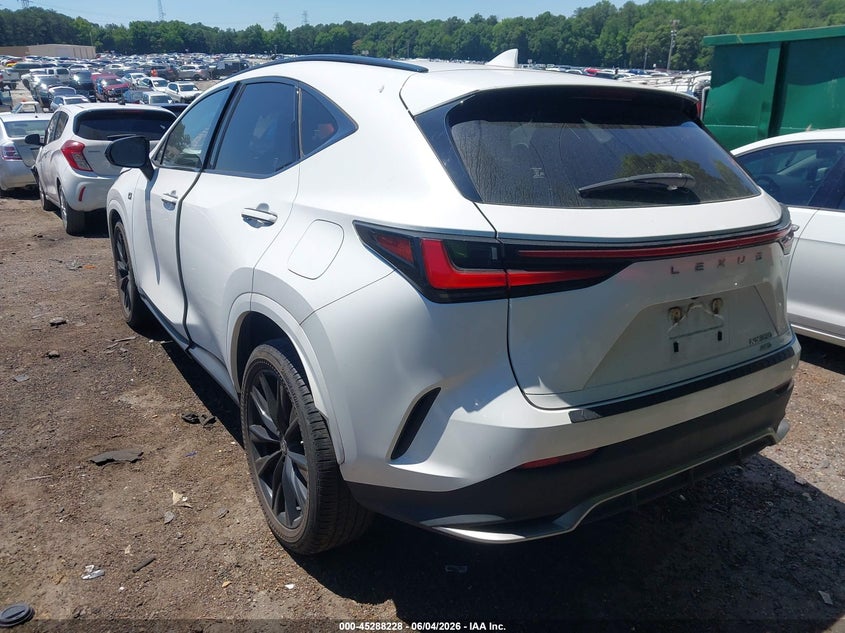 2022 Lexus Nx VIN JTJKGCEZ5N2002607 IAAI salvage auction — RIGHT SIDE, Salvage Title, sold $15,900 on 2026-07-29 (photo 3)