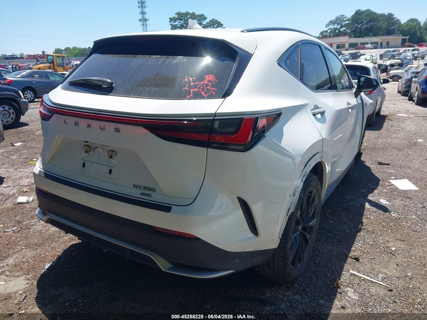 2022 Lexus Nx VIN JTJKGCEZ5N2002607 IAAI salvage auction — RIGHT SIDE, Salvage Title, sold $15,900 on 2026-07-29 (photo 4)