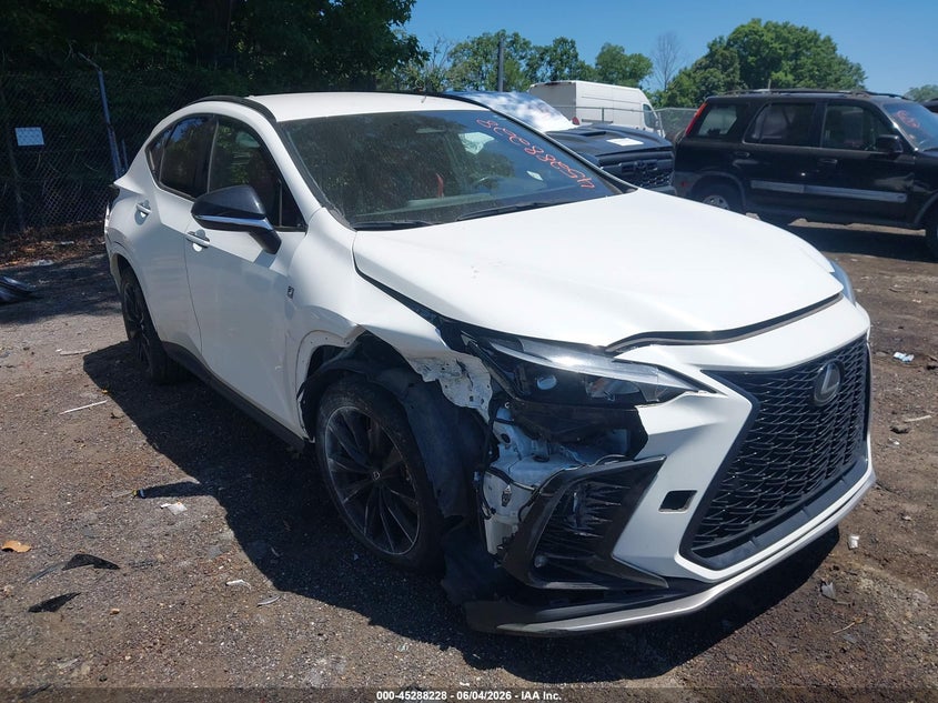 2022 Lexus Nx VIN JTJKGCEZ5N2002607 IAAI salvage auction — RIGHT SIDE, Salvage Title, sold $15,900 on 2026-07-29 (photo 6)