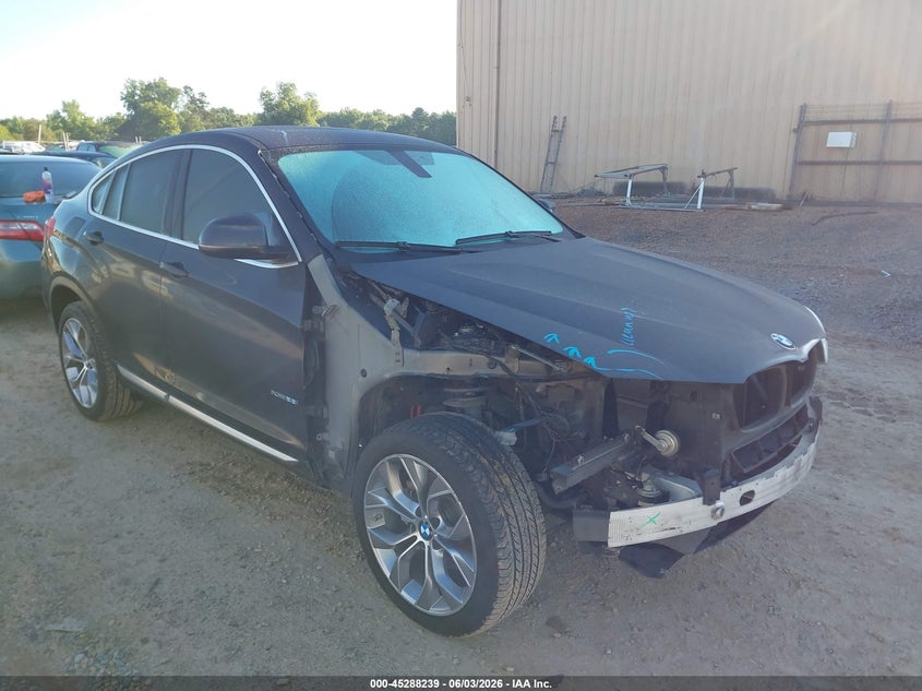 2016 BMW X4 VIN 5UXXW3C52G0M90102 IAAI salvage auction — FRONT END, Salvage Title, sold $4,500 on 2026-07-13 (photo 1)