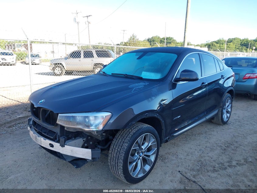 2016 BMW X4 VIN 5UXXW3C52G0M90102 IAAI salvage auction — FRONT END, Salvage Title, sold $4,500 on 2026-07-13 (photo 2)
