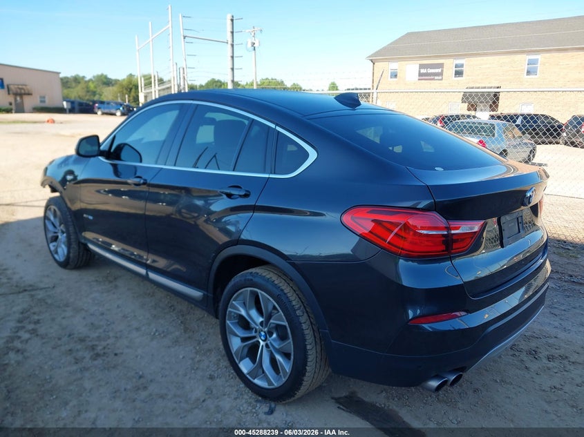2016 BMW X4 VIN 5UXXW3C52G0M90102 IAAI salvage auction — FRONT END, Salvage Title, sold $4,500 on 2026-07-13 (photo 3)