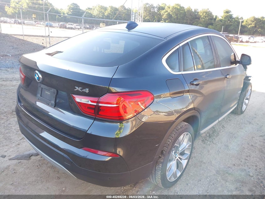 2016 BMW X4 VIN 5UXXW3C52G0M90102 IAAI salvage auction — FRONT END, Salvage Title, sold $4,500 on 2026-07-13 (photo 4)
