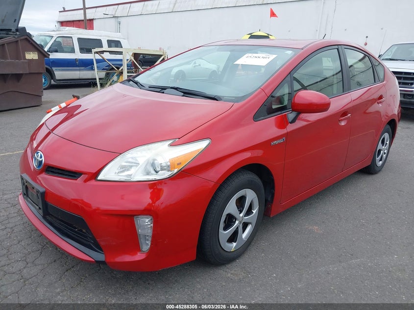 2012 Toyota Prius VIN JTDKN3DU6C5402976 IAAI salvage auction — SIDE, Salvage Title, sold $1,550 on 2026-07-30 (photo 2)