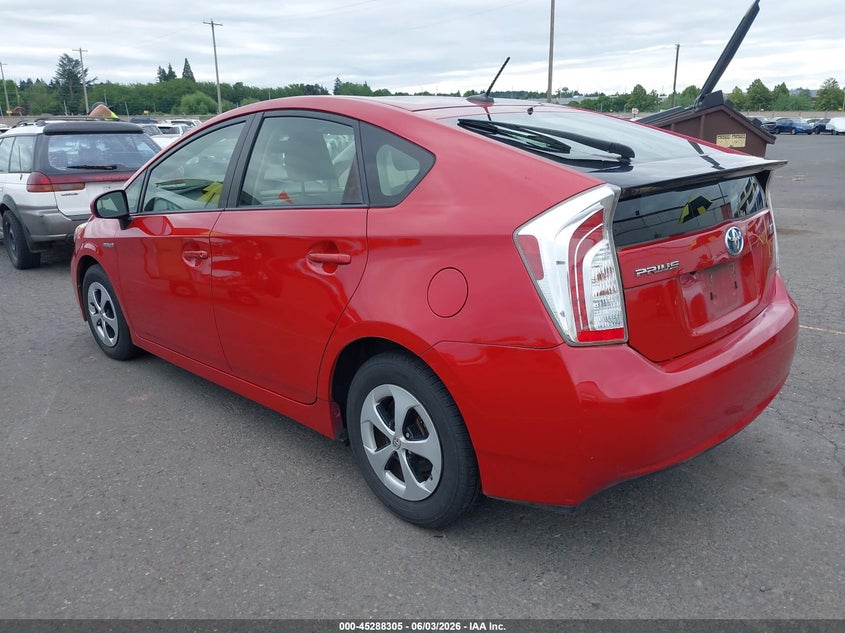 2012 Toyota Prius VIN JTDKN3DU6C5402976 IAAI salvage auction — SIDE, Salvage Title, sold $1,550 on 2026-07-30 (photo 3)