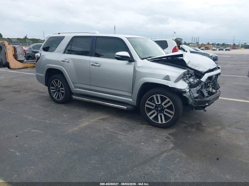 2015 Toyota 4runner VIN JTEBU5JR7F5234571 IAAI salvage auction — FRONT END, Salvage Title, sold $10,750 on 2026-07-09 (photo 1)