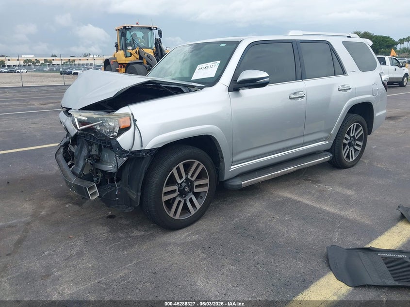 2015 Toyota 4runner VIN JTEBU5JR7F5234571 IAAI salvage auction — FRONT END, Salvage Title, sold $10,750 on 2026-07-09 (photo 2)