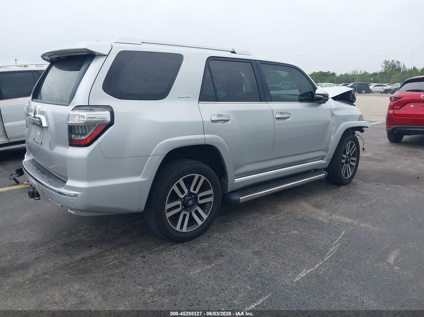 2015 Toyota 4runner VIN JTEBU5JR7F5234571 IAAI salvage auction — FRONT END, Salvage Title, sold $10,750 on 2026-07-09 (photo 4)