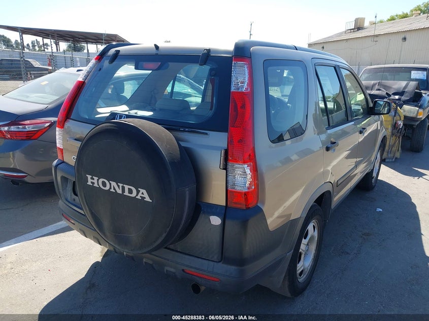 2005 Honda Cr-v VIN JHLRD68525C019236 IAAI salvage auction — FRONT END, Salvage (California), sold $775 on 2026-07-07 (photo 4)
