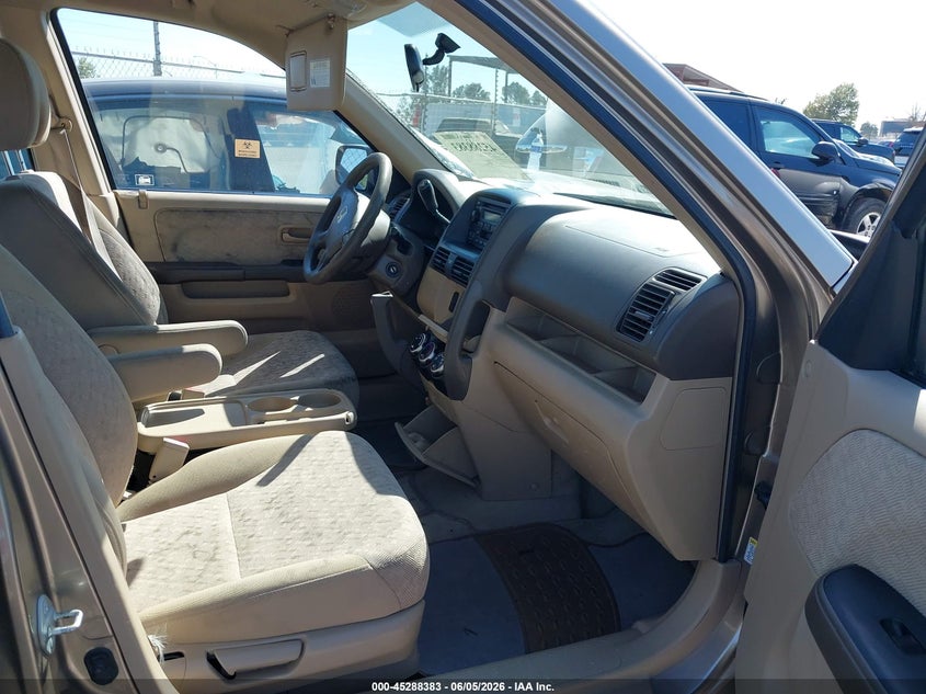 2005 Honda Cr-v VIN JHLRD68525C019236 IAAI salvage auction — FRONT END, Salvage (California), sold $775 on 2026-07-07 (photo 5)