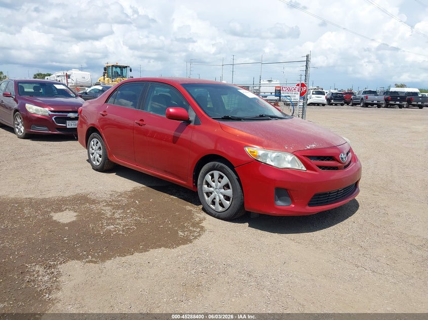 2011 Toyota Corolla VIN JTDBU4EE7B9141364 IAAI salvage auction — MECHANICAL, Original (Texas), sold $1,675 on 2026-07-07 (photo 1)