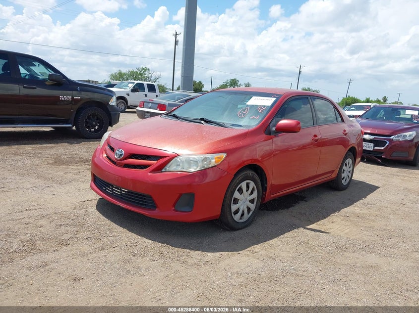 2011 Toyota Corolla VIN JTDBU4EE7B9141364 IAAI salvage auction — MECHANICAL, Original (Texas), sold $1,675 on 2026-07-07 (photo 2)