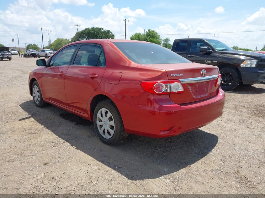 2011 Toyota Corolla VIN JTDBU4EE7B9141364 IAAI salvage auction — MECHANICAL, Original (Texas), sold $1,675 on 2026-07-07 (photo 3)