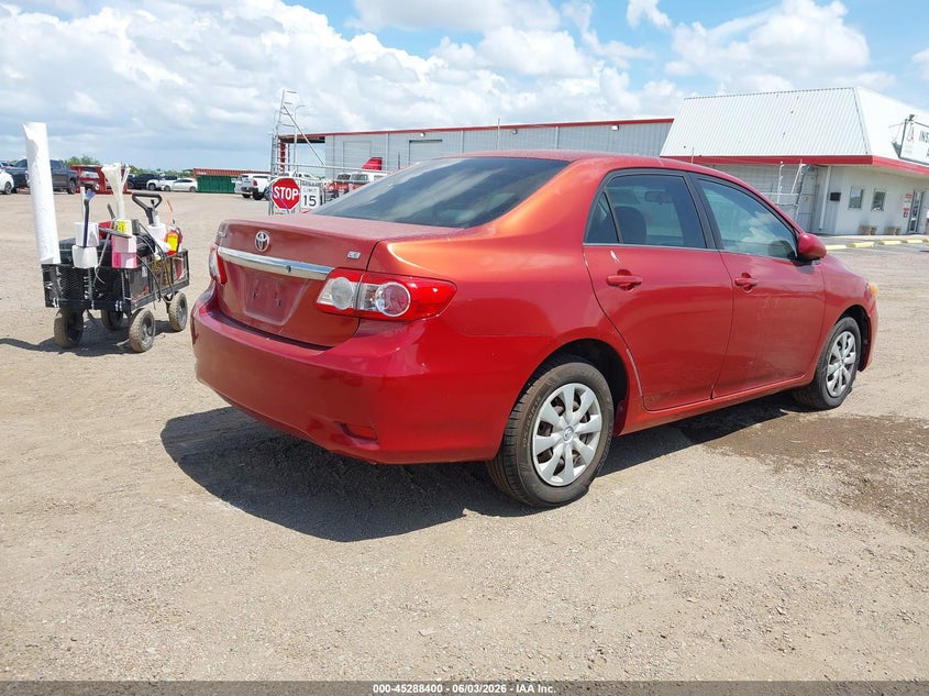 2011 Toyota Corolla VIN JTDBU4EE7B9141364 IAAI salvage auction — MECHANICAL, Original (Texas), sold $1,675 on 2026-07-07 (photo 4)