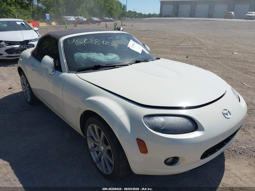 2006 Mazda Mx-5 VIN JM1NC25F960107384 IAAI salvage auction — FRONT END, Clear (Indiana), sold $1,600 on 2026-07-15 (photo 6)